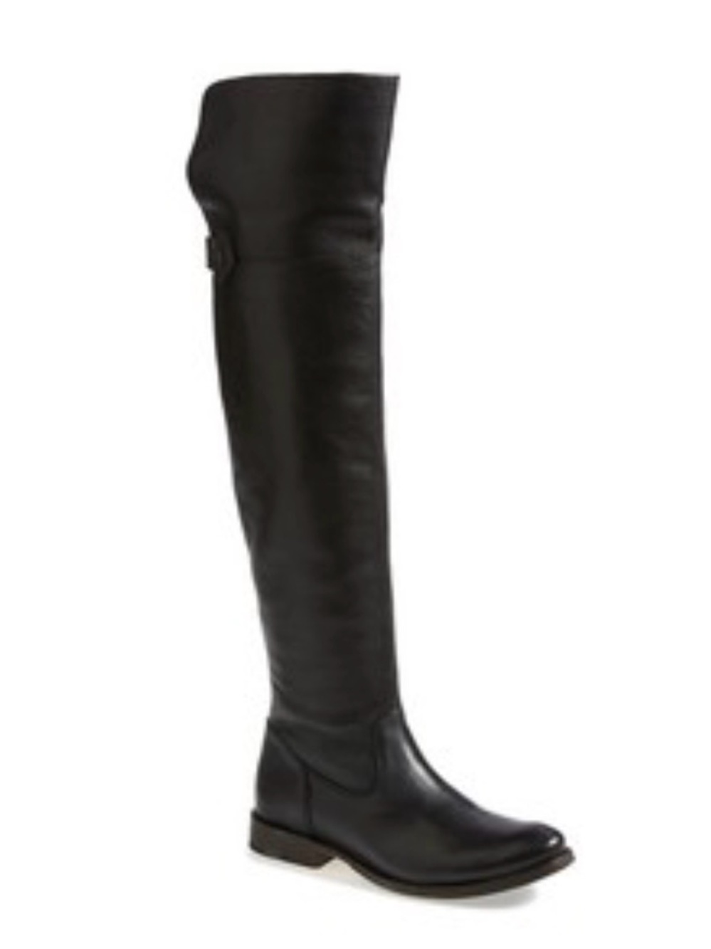 Frye Shirley Women's Over The Knee OTK Leather Riding Boots Black Size 8.5 B